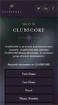 Mobile Screenshot of clubscore.com